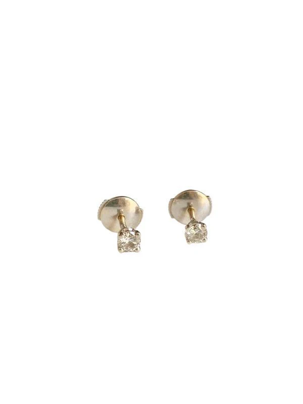 Boucles d’oreilles en or blanc 18k et diamants - Image 4