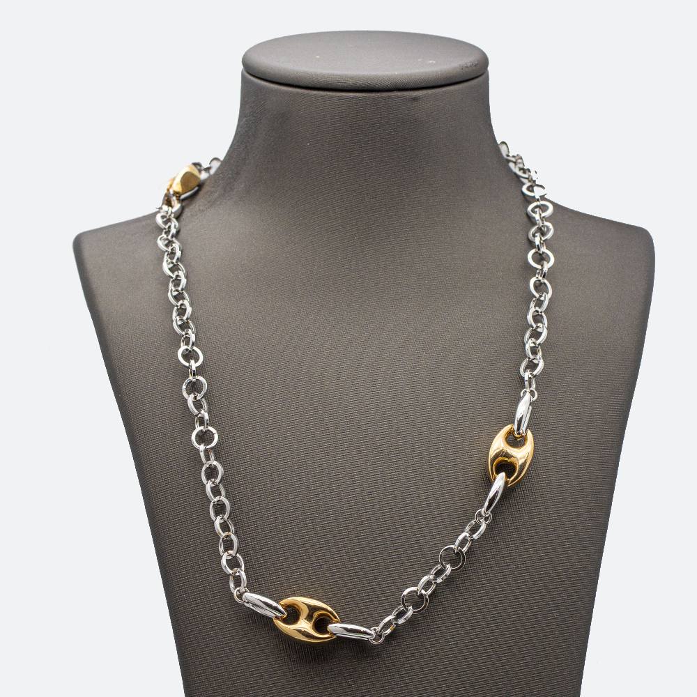 Collier CALAB en or bicolore - Image 3