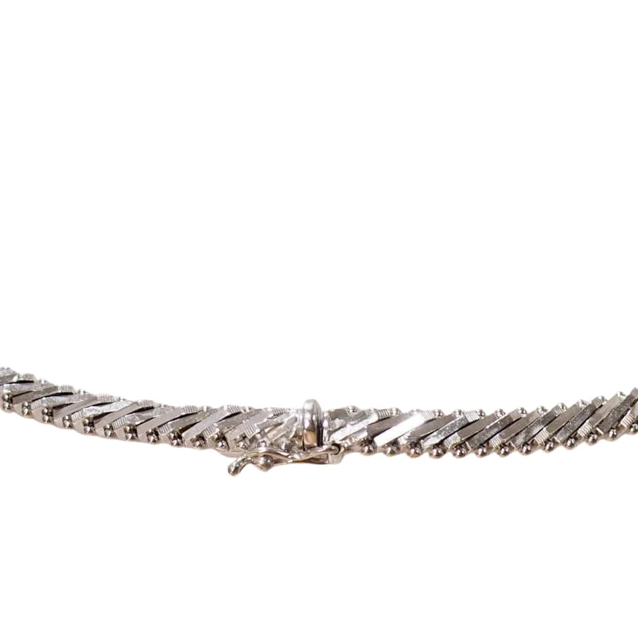 Collier de luxe en or blanc et diamants - Image 5