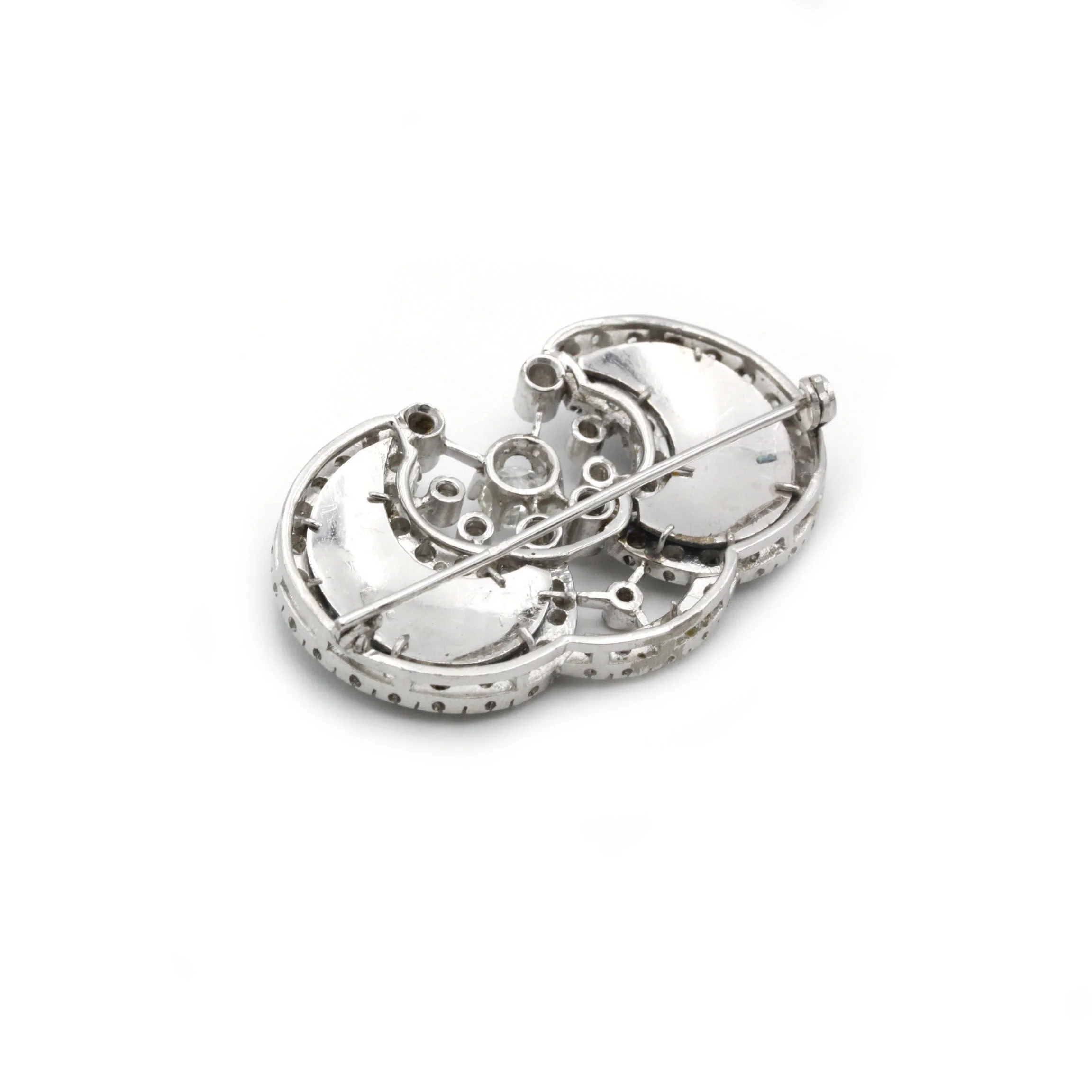 Broche - Or, Diamants et Email - Image 3