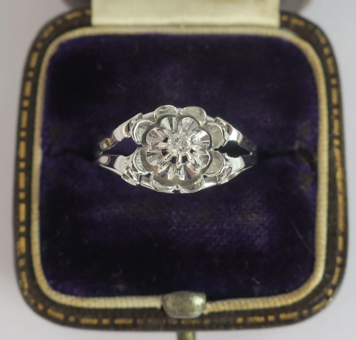 Bague Diamant en or blanc - Image 7