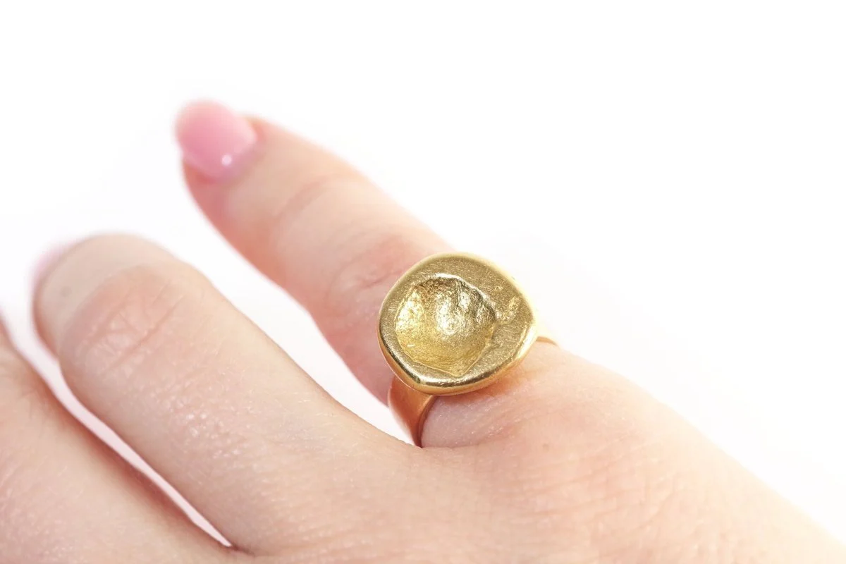 Bague en or jaune - Image 2