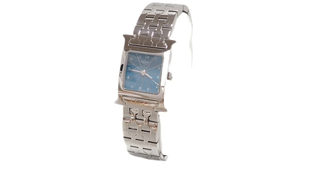 Montre HERMÈS "Heure H" en acier - Image 3