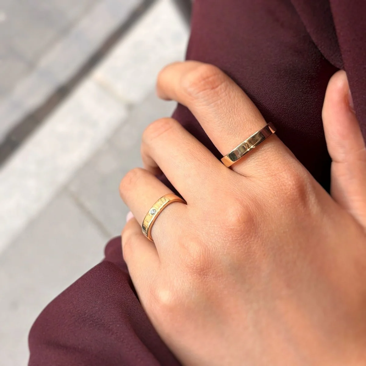 Alliance La Carrée Or jaune - DINH VAN - Image 4