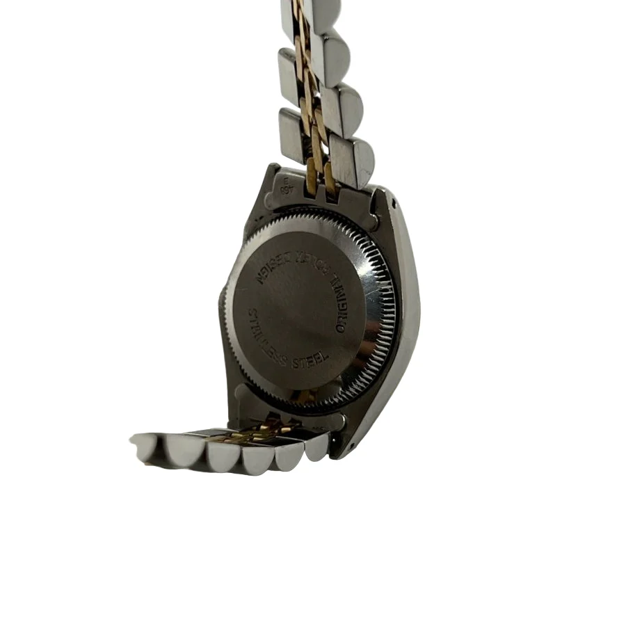 Montre ROLEX "Oyster Perpetual Lady" en or jaune et acier - Image 2
