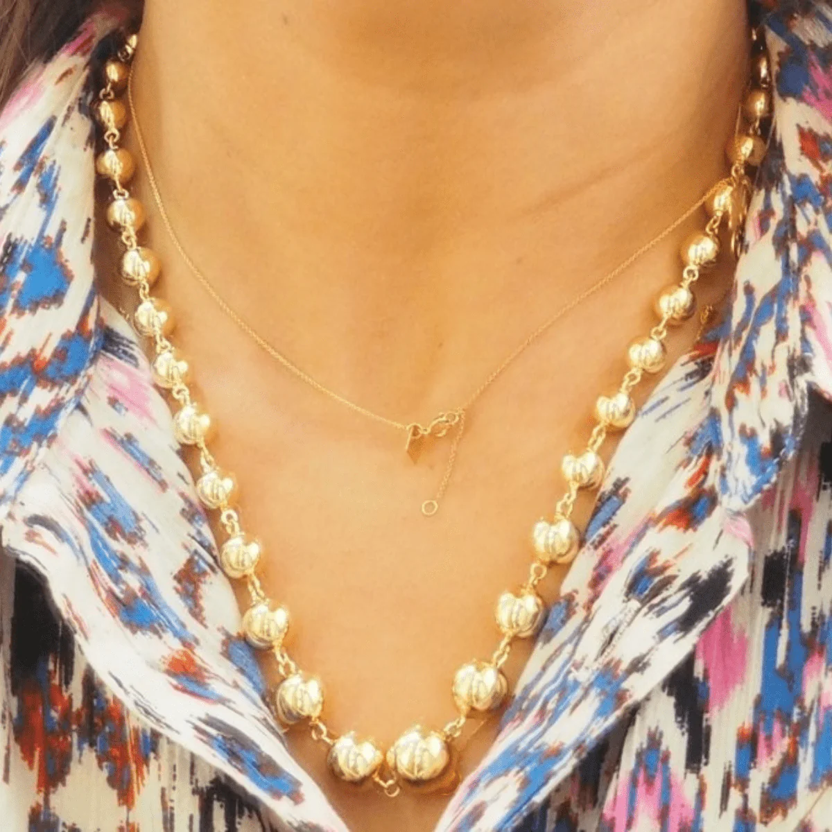 Collier Marseillais en or jaune - Image 2