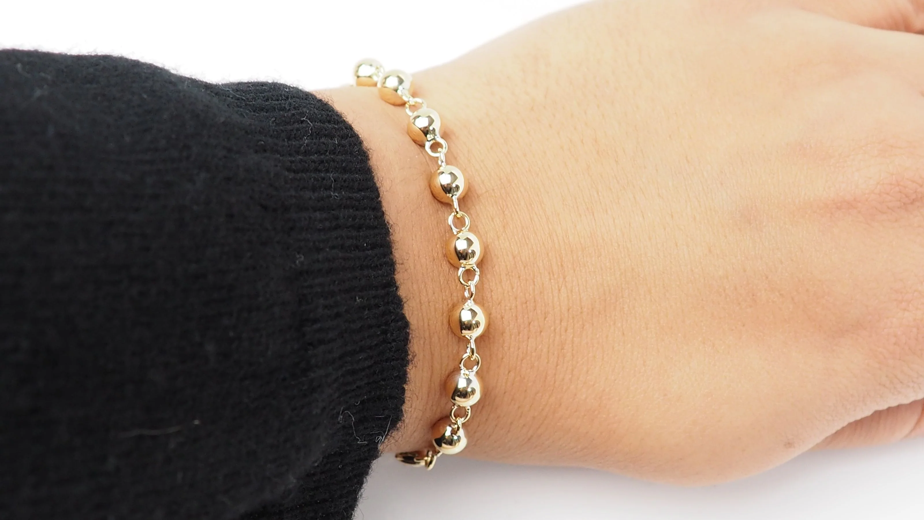 Bracelet marseillais en or jaune - Image 2