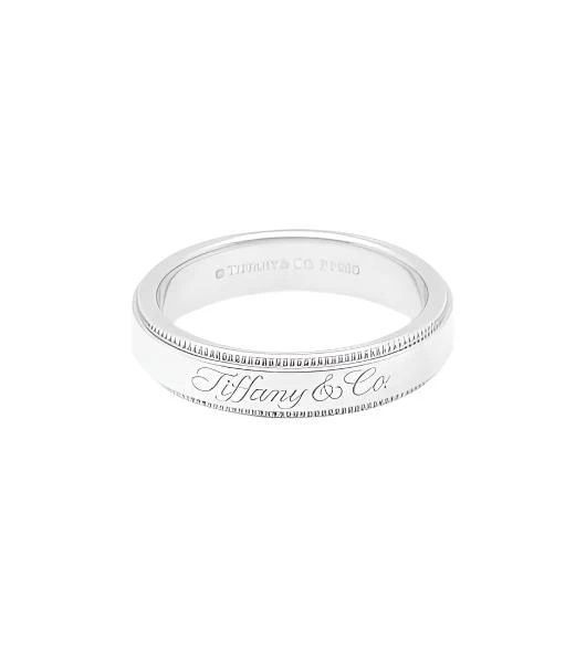 Bague Alliance TIFFANY & CO en platine