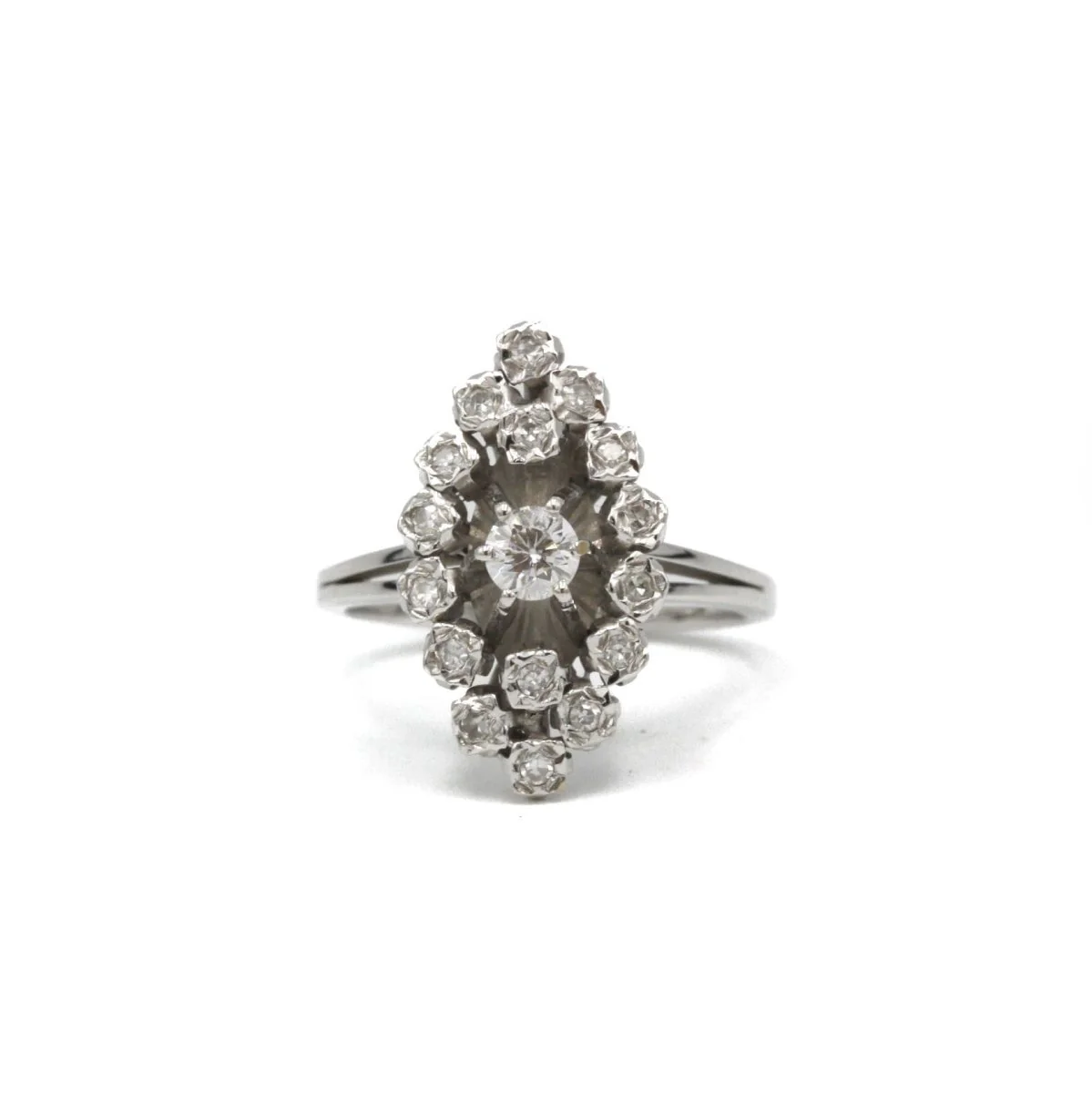 Bague en or et diamants