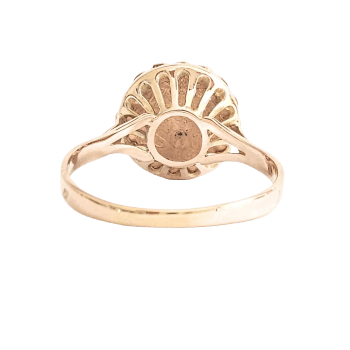 Bague "Dos Pesos" en or jaune - Image 5