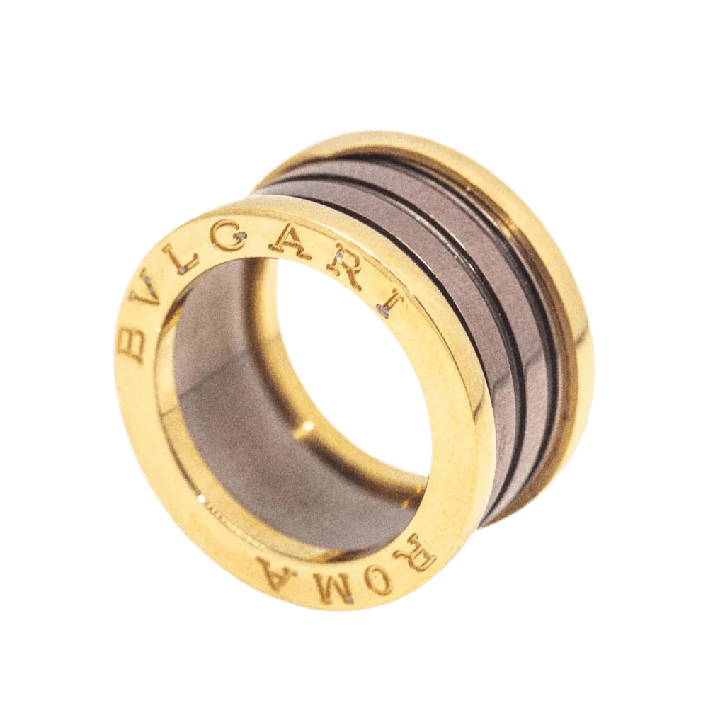 Bague BVLGARI "B.Zero1" en or rose - Image 3