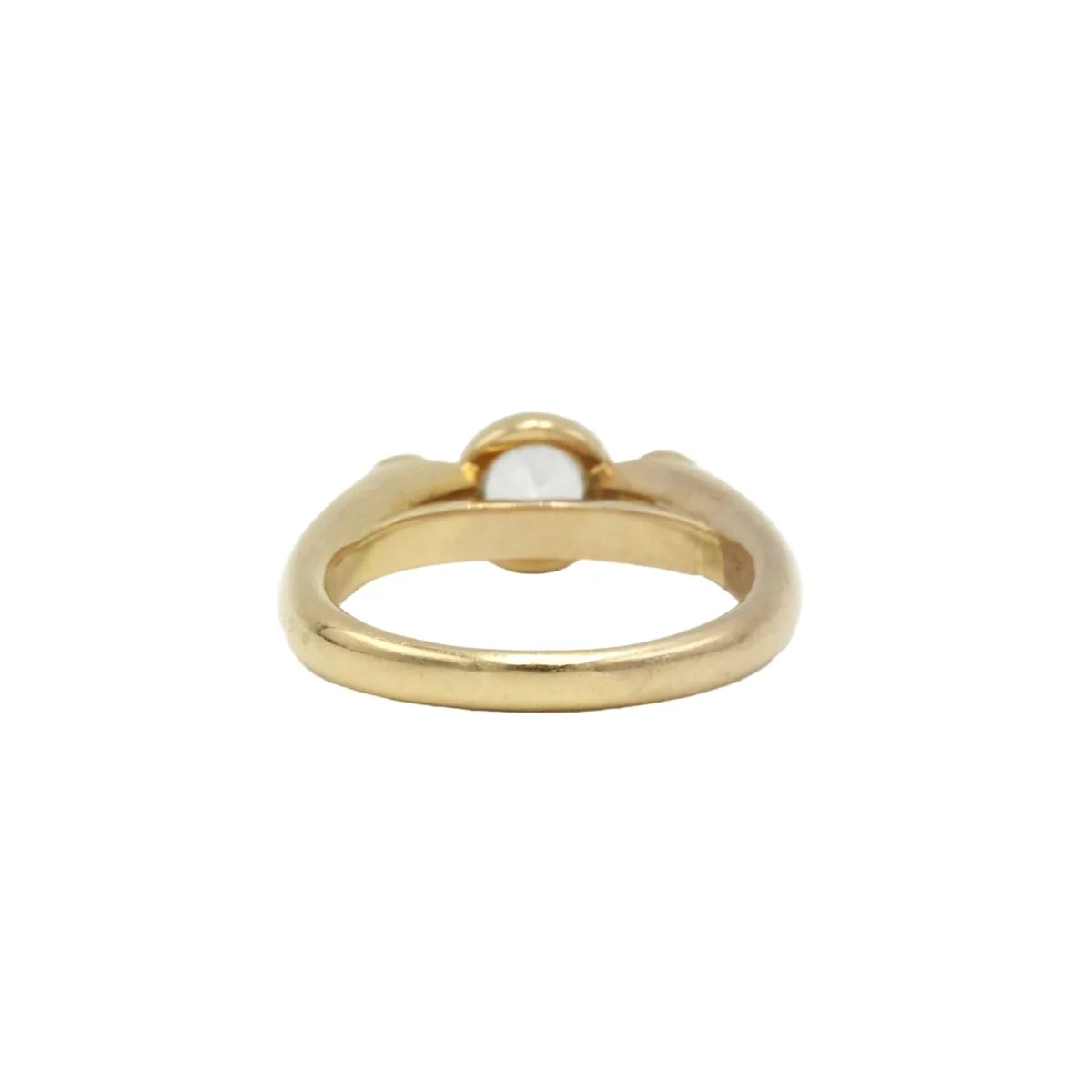 Bague Or jaune, Saphir Blanc & Diamants - C.BUCHERER - Image 3