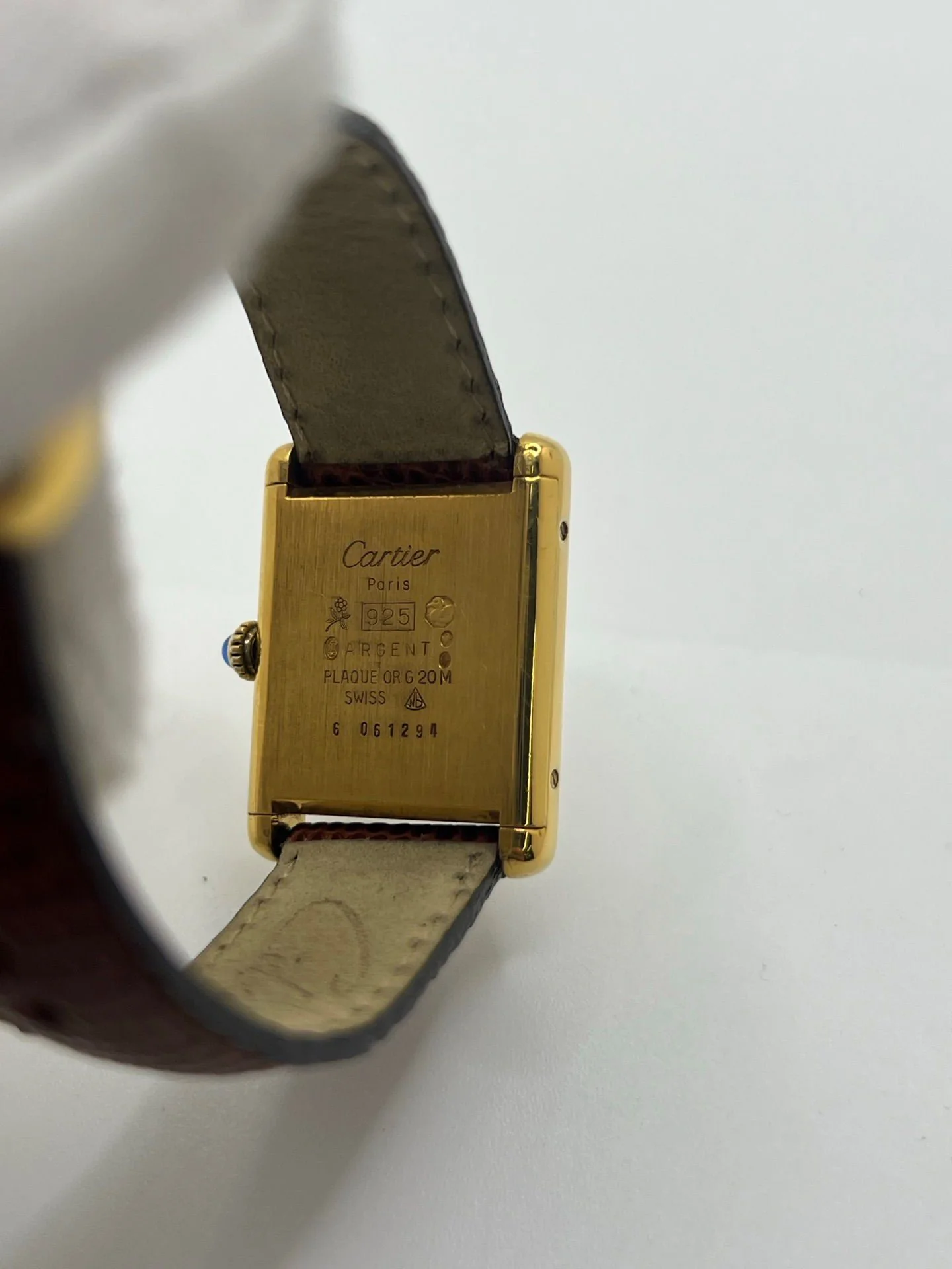 Cartier Tank Must Vermeil Grand modèle - Image 11