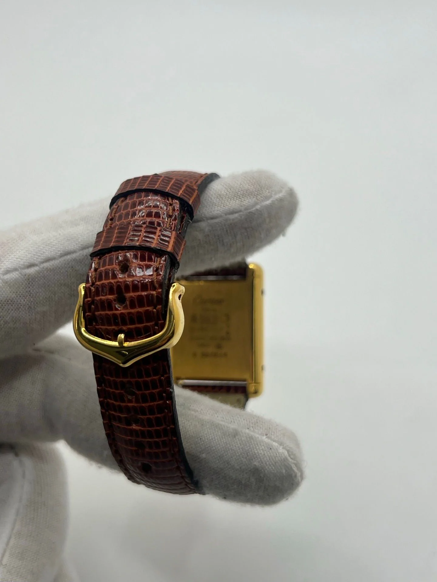 Cartier Tank Must Vermeil Grand modèle - Image 12