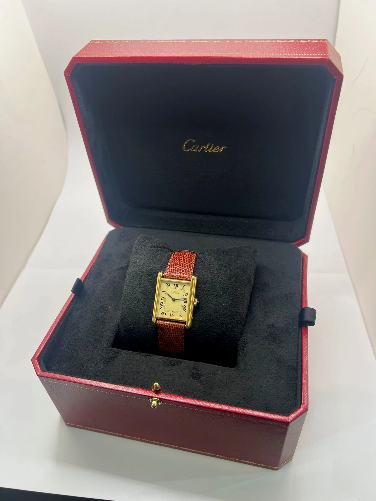 Cartier Tank Must Vermeil Grand modèle - Image 2