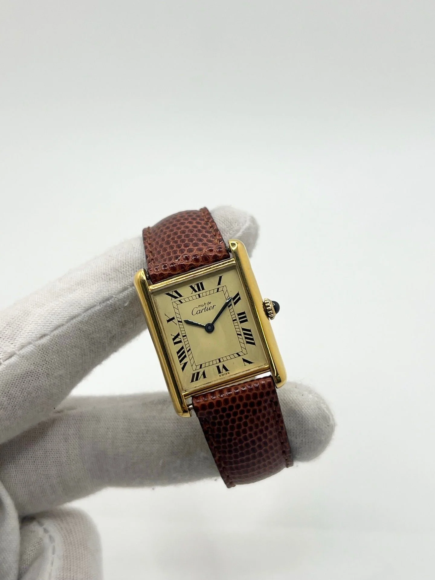 Cartier Tank Must Vermeil Grand modèle - Image 3