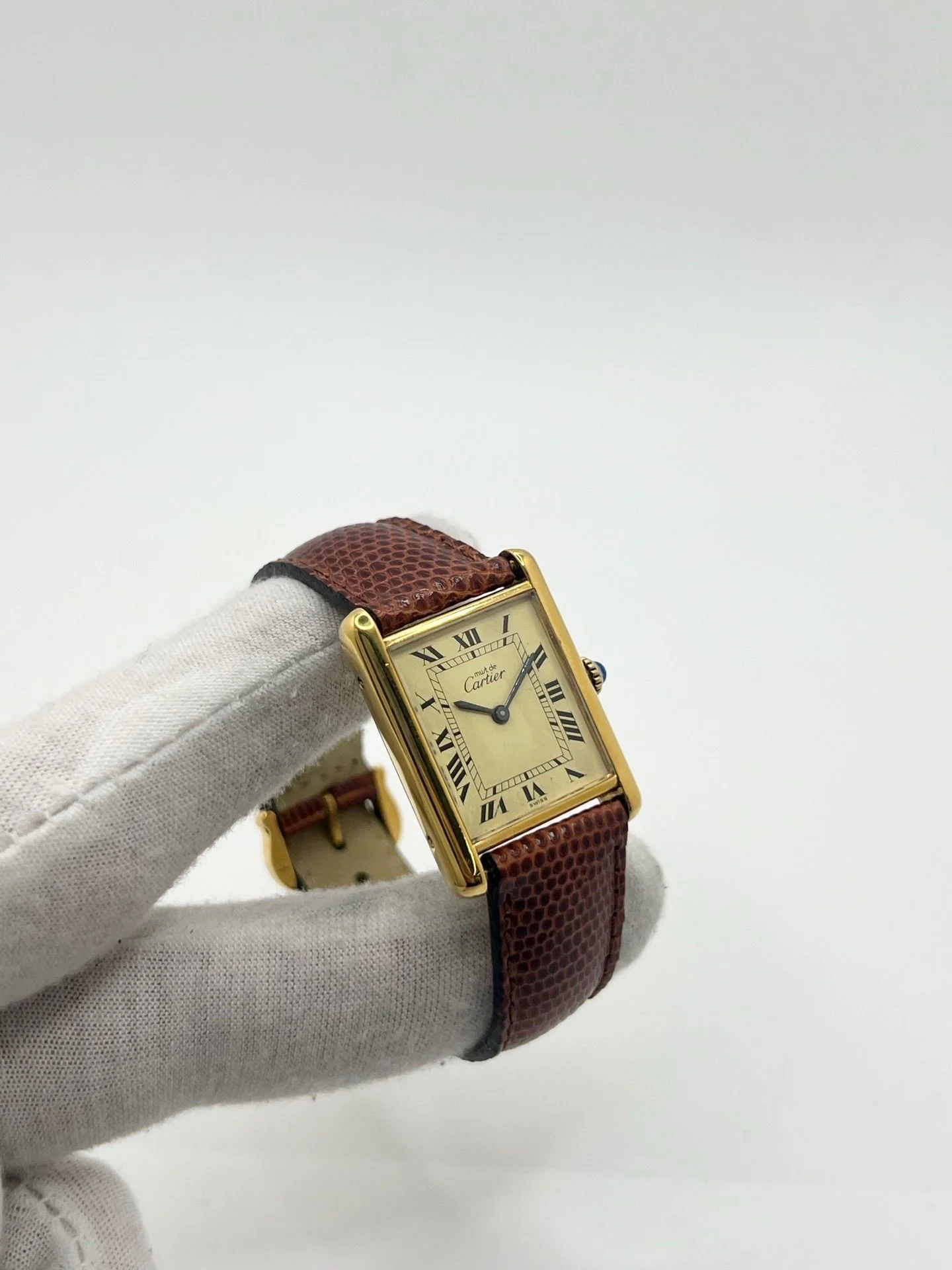 Cartier Tank Must Vermeil Grand modèle - Image 5
