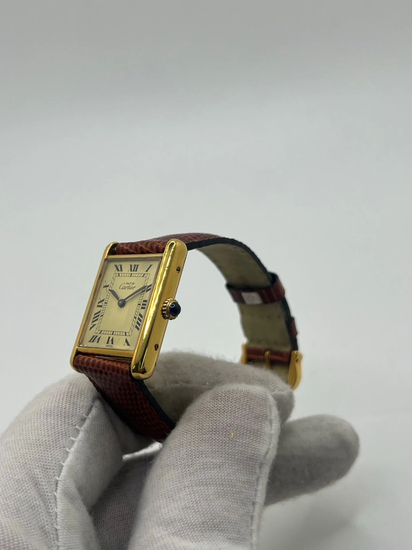 Cartier Tank Must Vermeil Grand modèle - Image 6