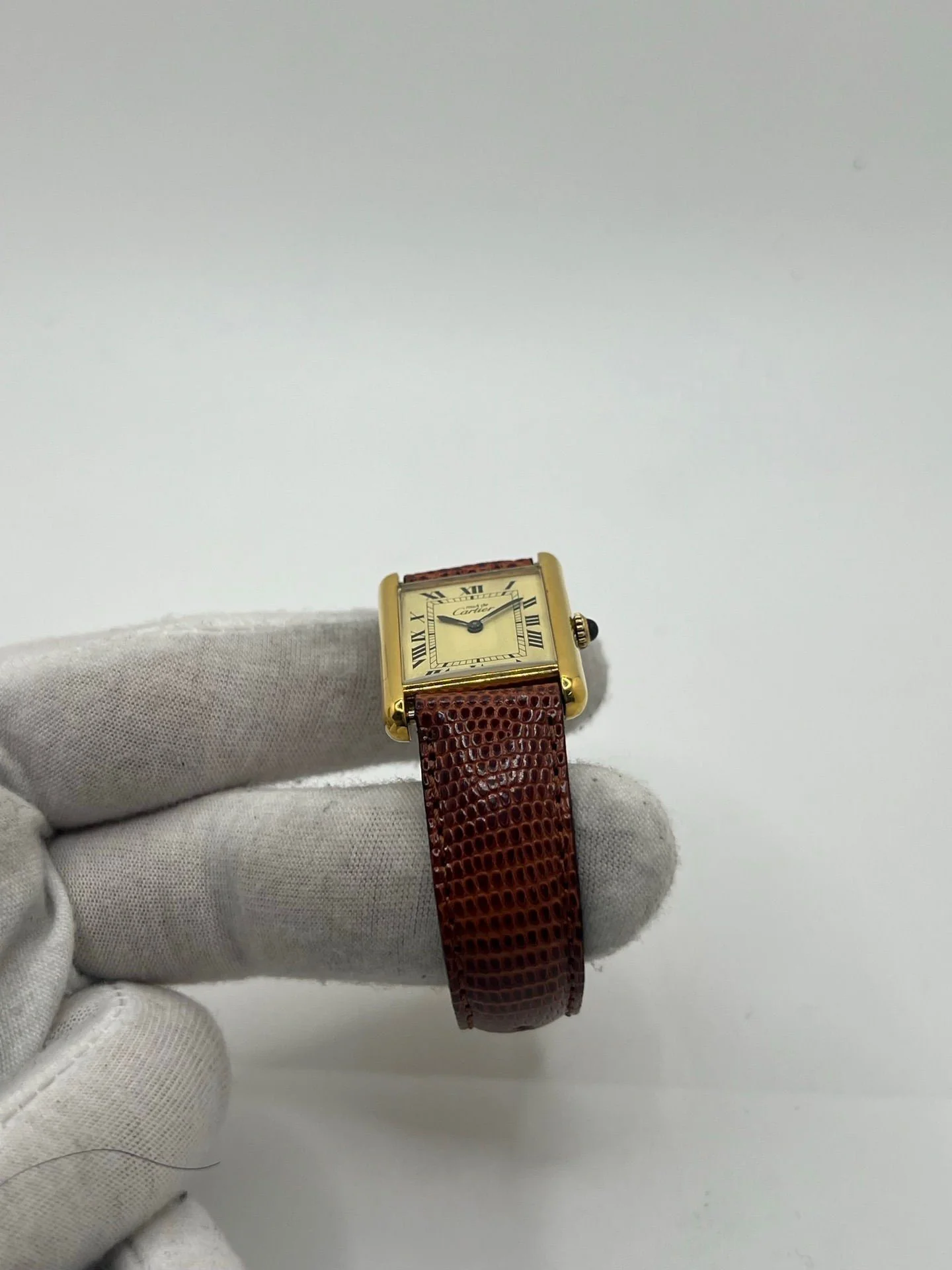 Cartier Tank Must Vermeil Grand modèle - Image 9
