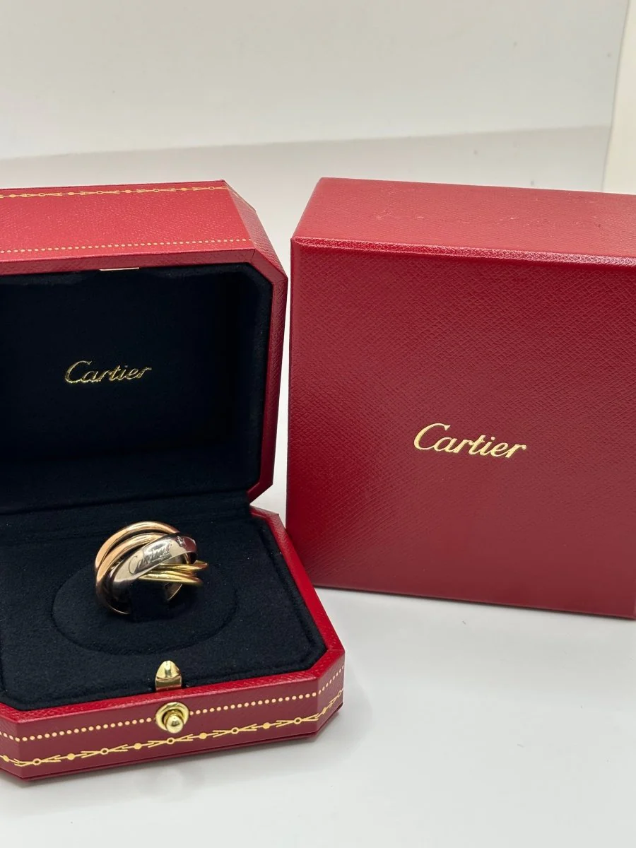 Bague Trinity Cartier 3 ors 6 anneaux - Image 6