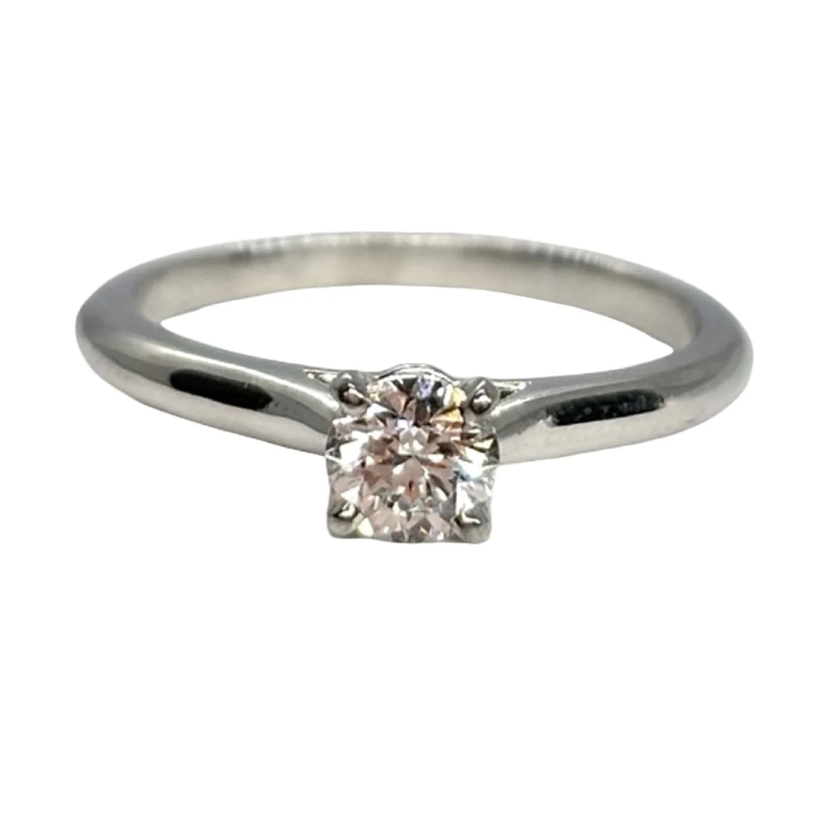 Bague Solitaire CARTIER en platine et diamant