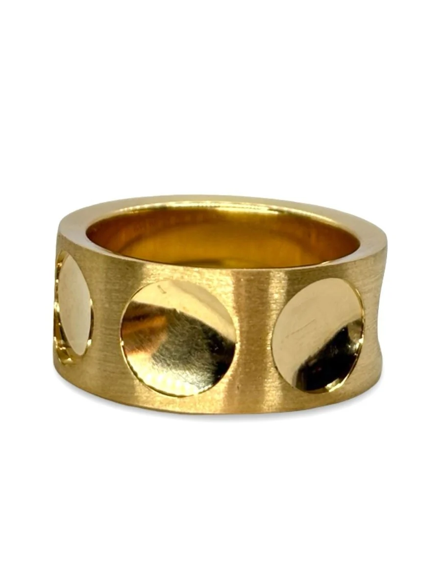 Bague LOUIS VUITTON "Empreinte" en or jaune et diamants - Image 5