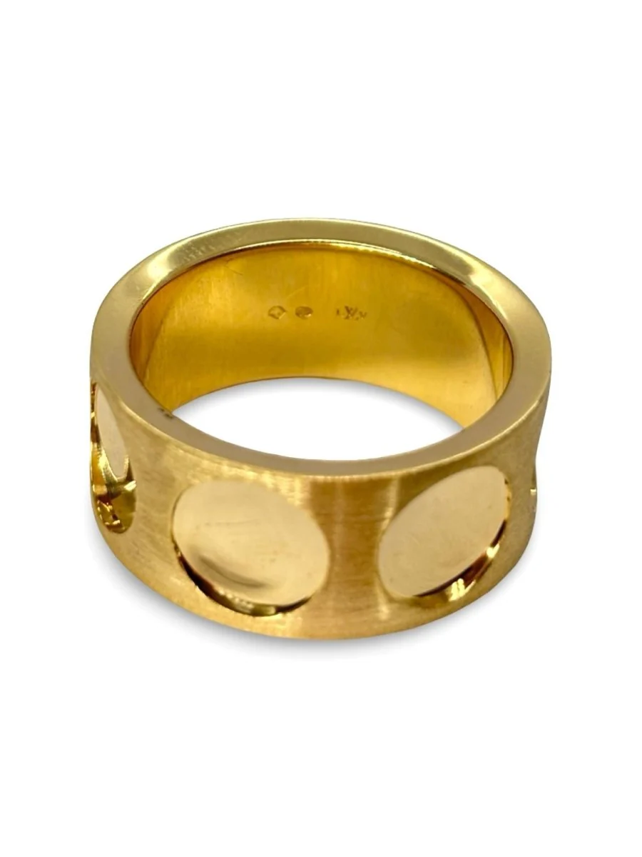 Bague LOUIS VUITTON "Empreinte" en or jaune et diamants - Image 6