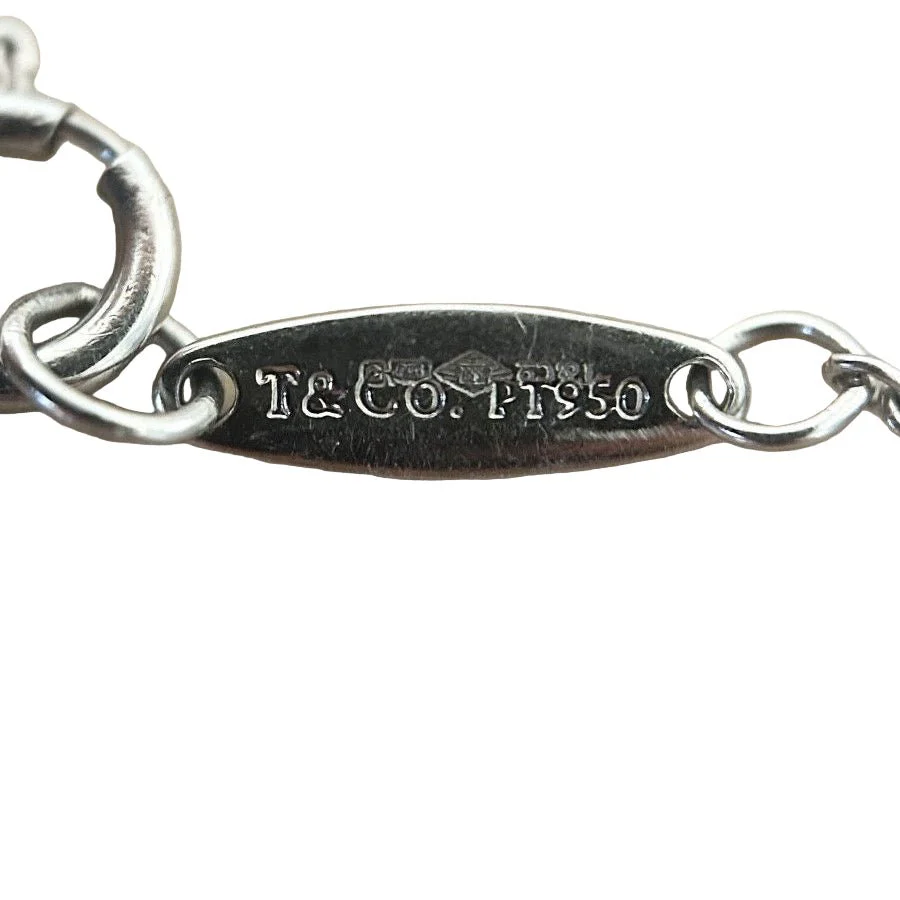Bracelet Souple TIFFANY & CO "Diamonds by the Yard" en platine et diamants - Image 5