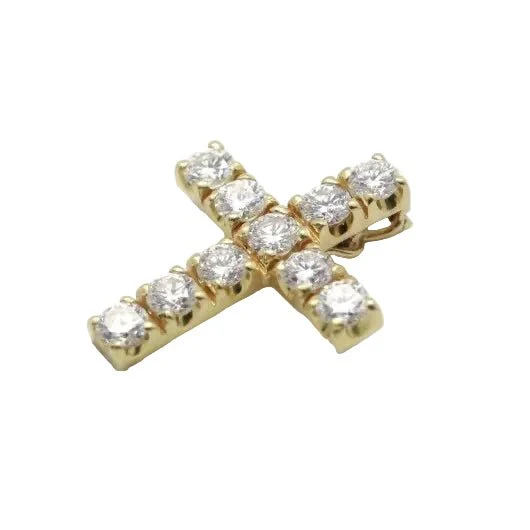 Pendentif en or jaune et diamants - Image 5