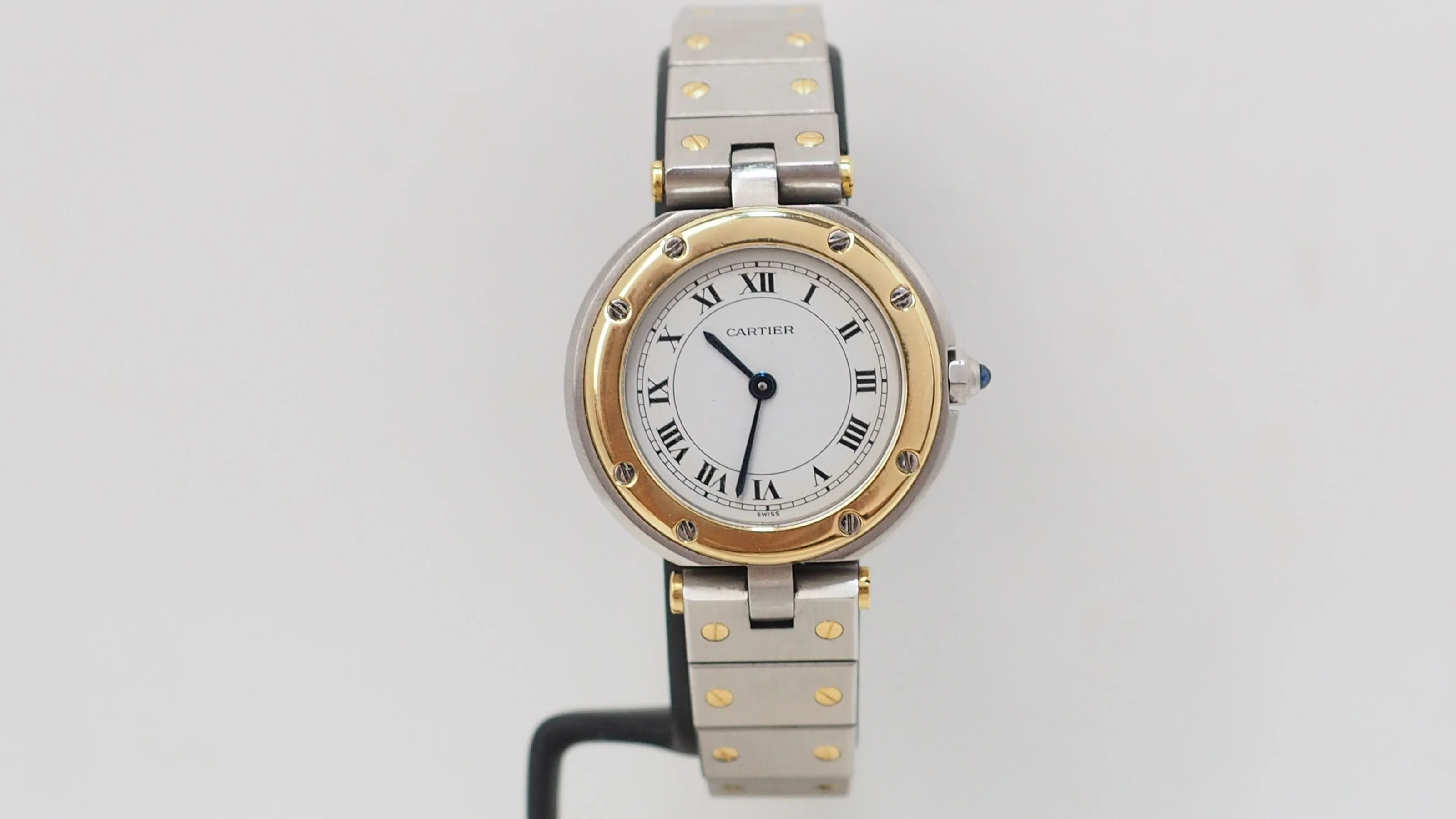 Montre Santos Vendôme de Cartier en or et acier - Image 5