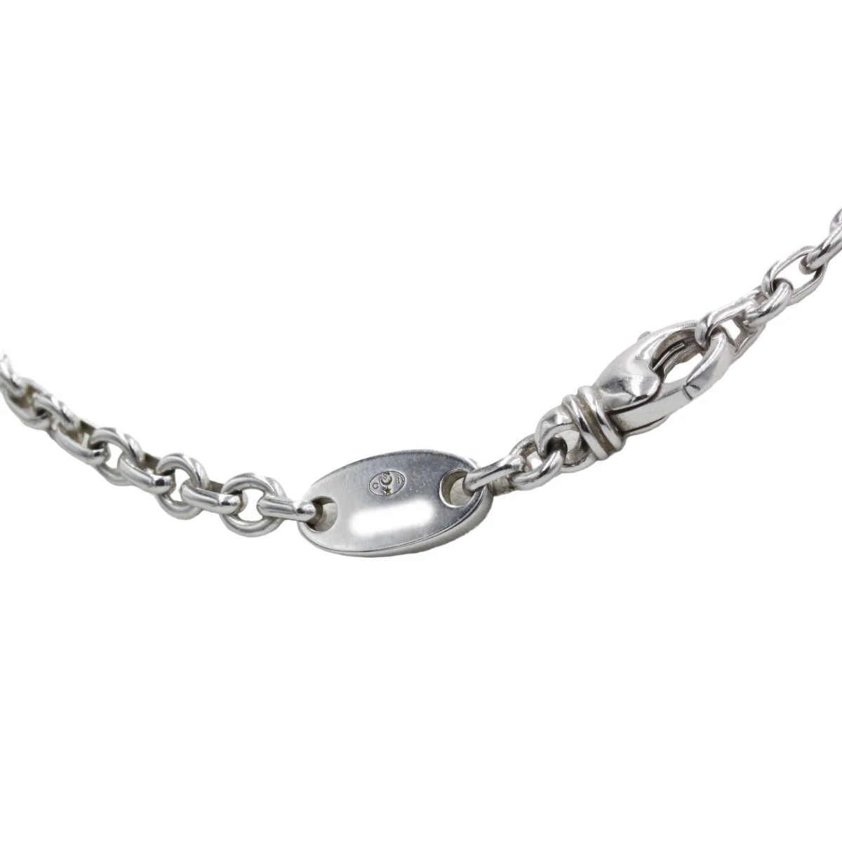 Collier Ras de Cou CHAUMET "Coeur Lien" en or blanc et diamants - Image 5