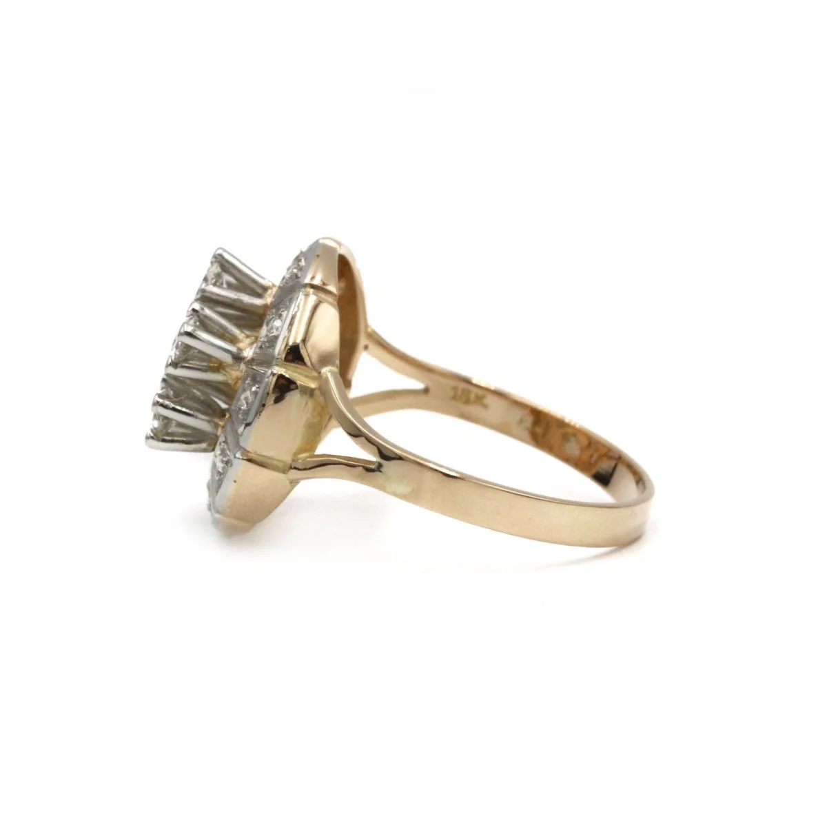 Bague - Or bi-colore & Diamants - Image 2