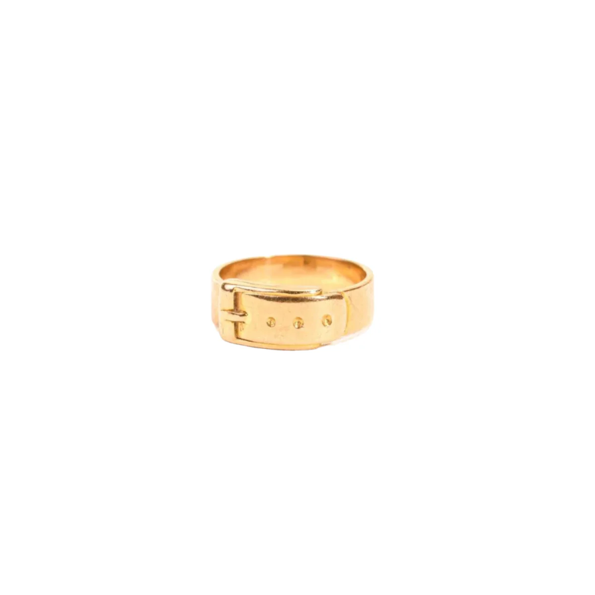 Bague Jonc ceinture en or