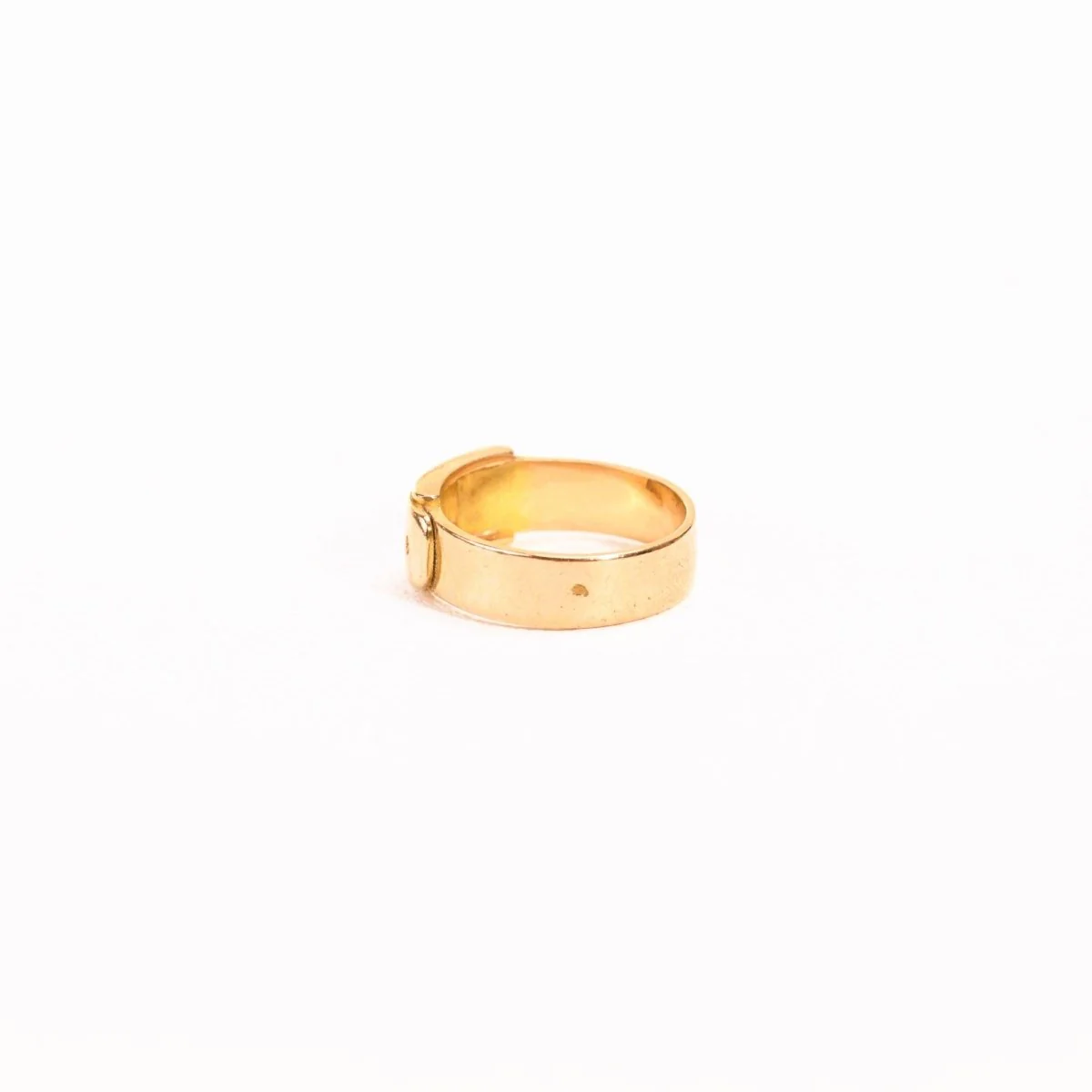Bague Jonc ceinture en or - Image 5
