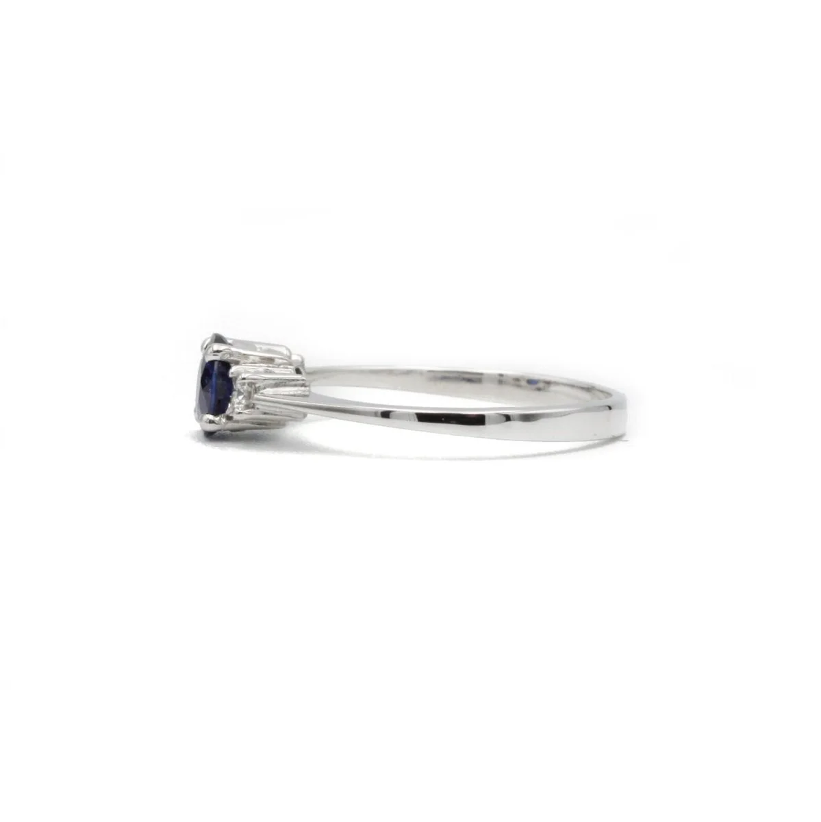 Bague - Or, Saphir Et Diamants - Image 2