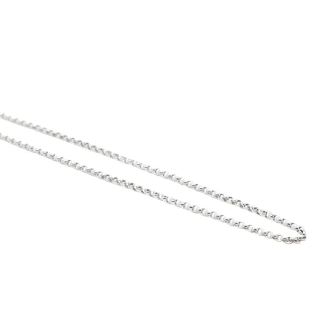 Collier Chaîne en or blanc