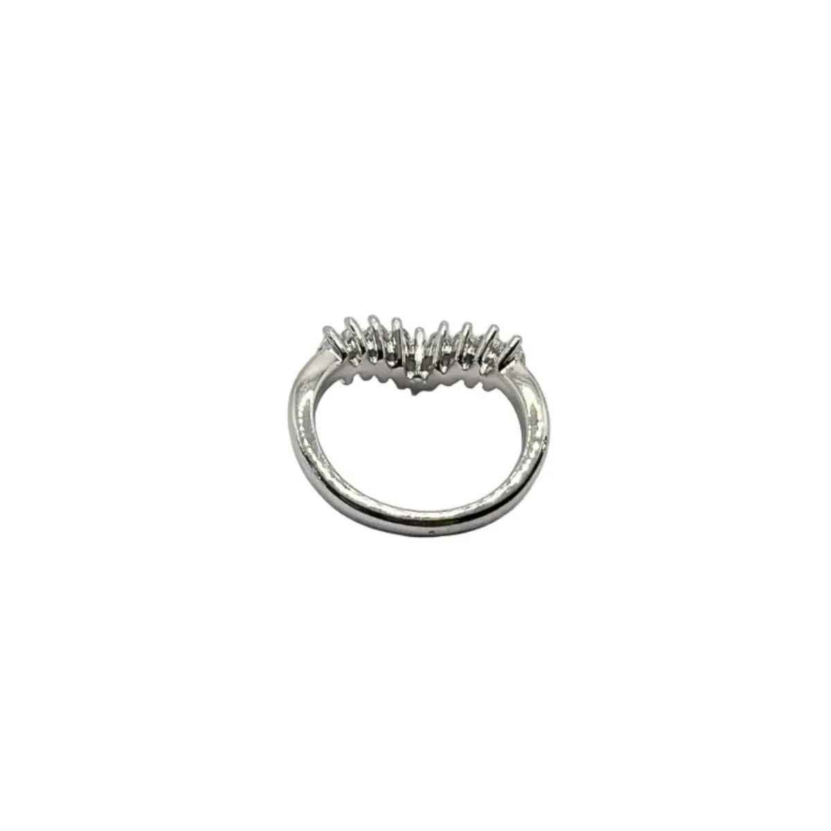 Bague Alliance DAMIANI en platine et diamant - Image 3