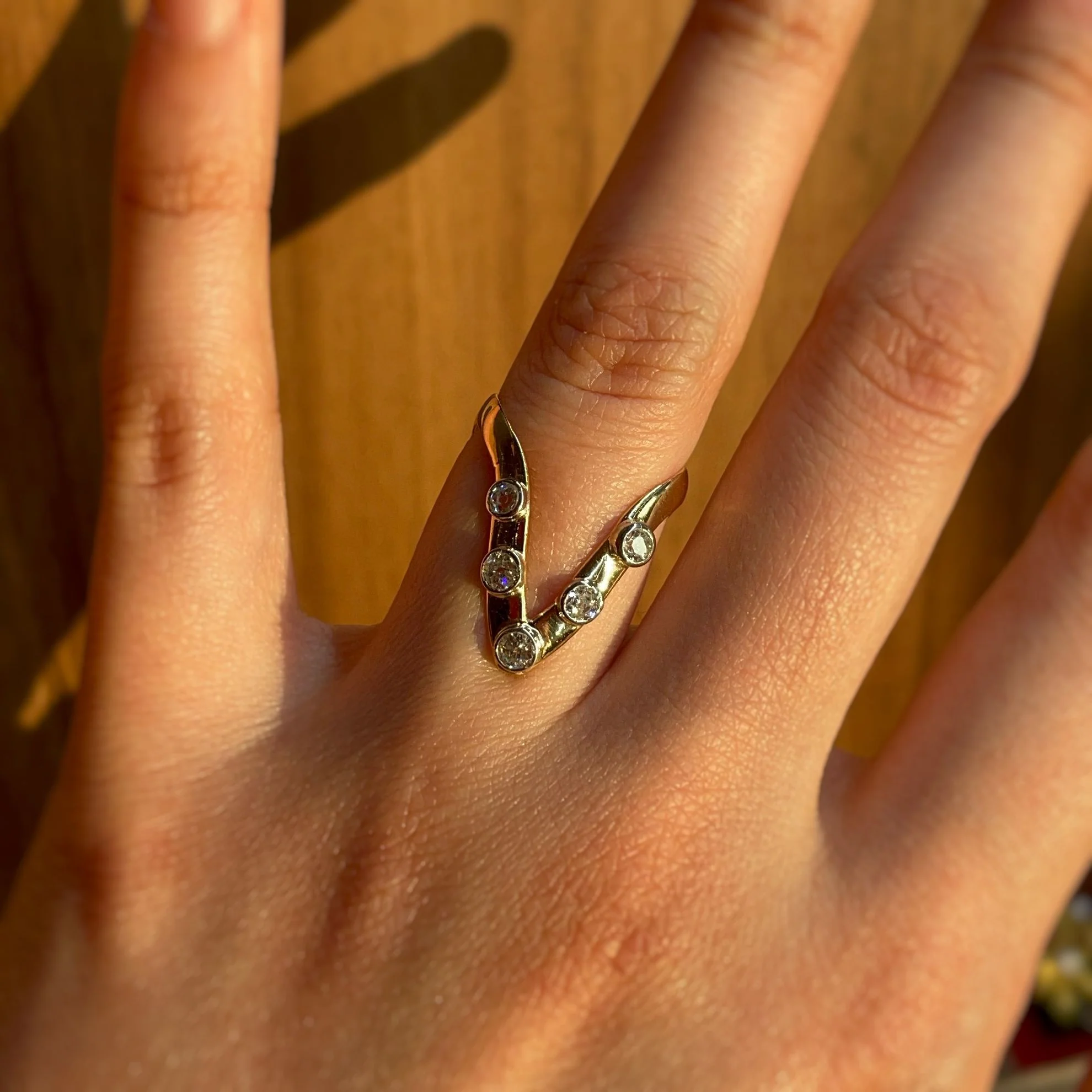 Bague - Or & Diamants - Image 3