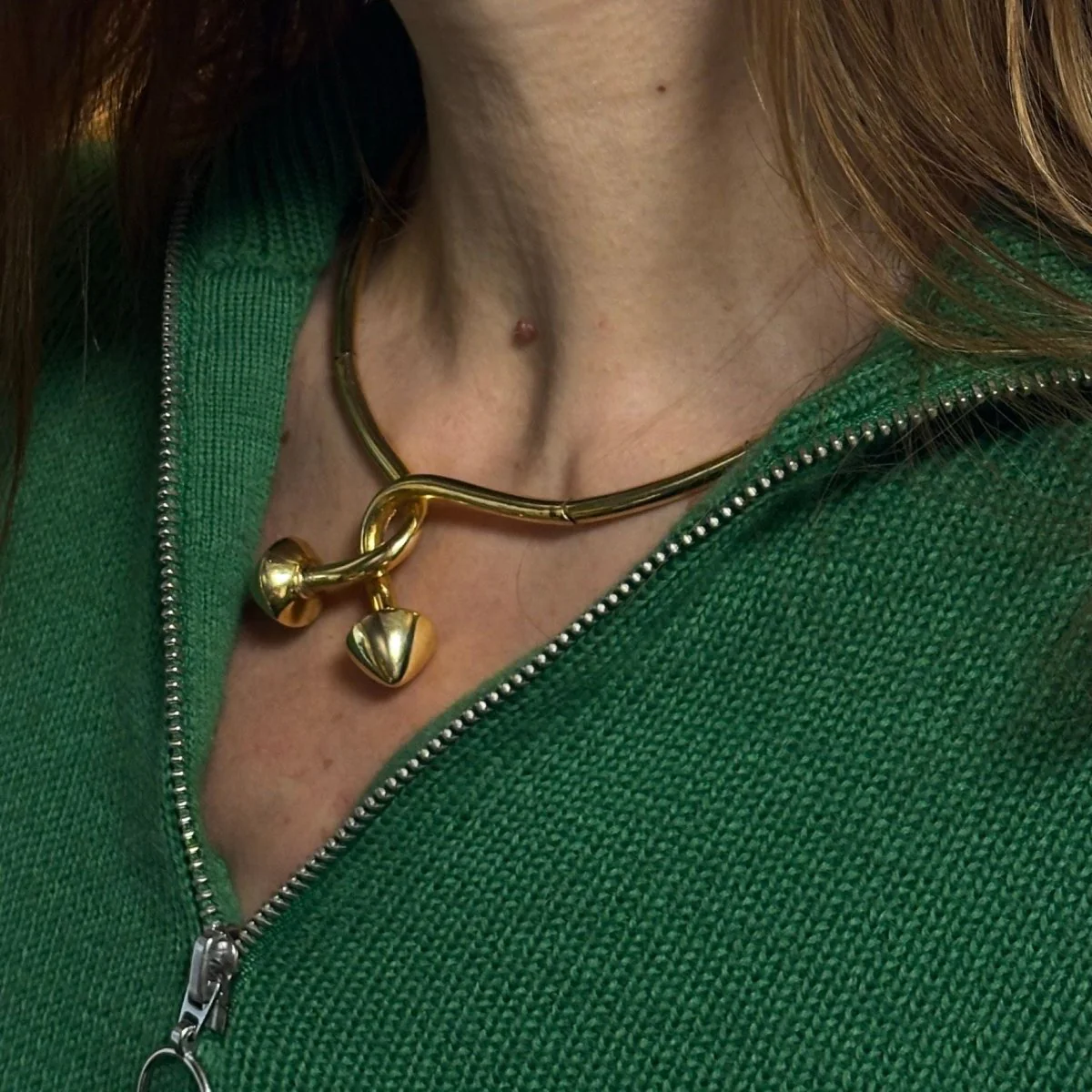 Collier Torque LALAOUNIS en or jaune - Image 2