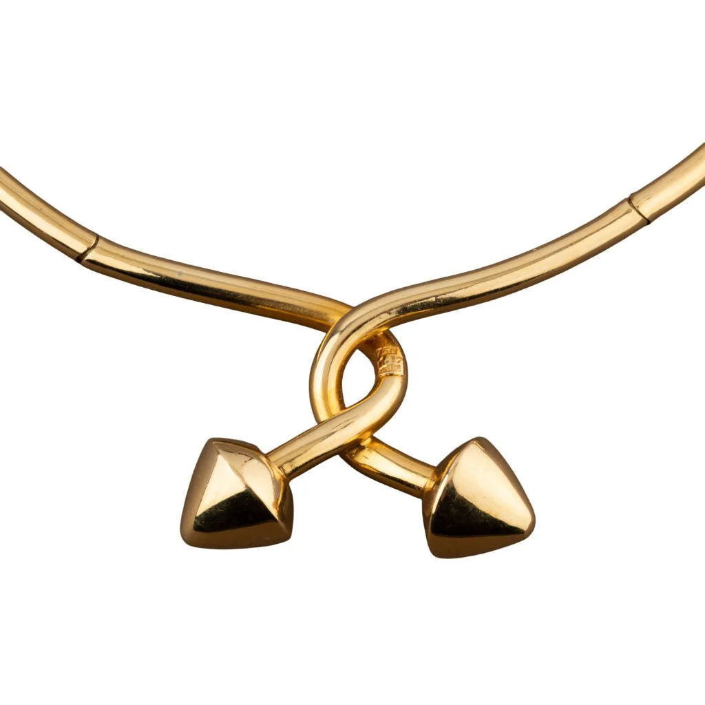 Collier Torque LALAOUNIS en or jaune - Image 3