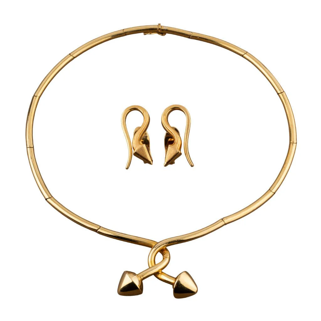 Collier Torque LALAOUNIS en or jaune - Image 4