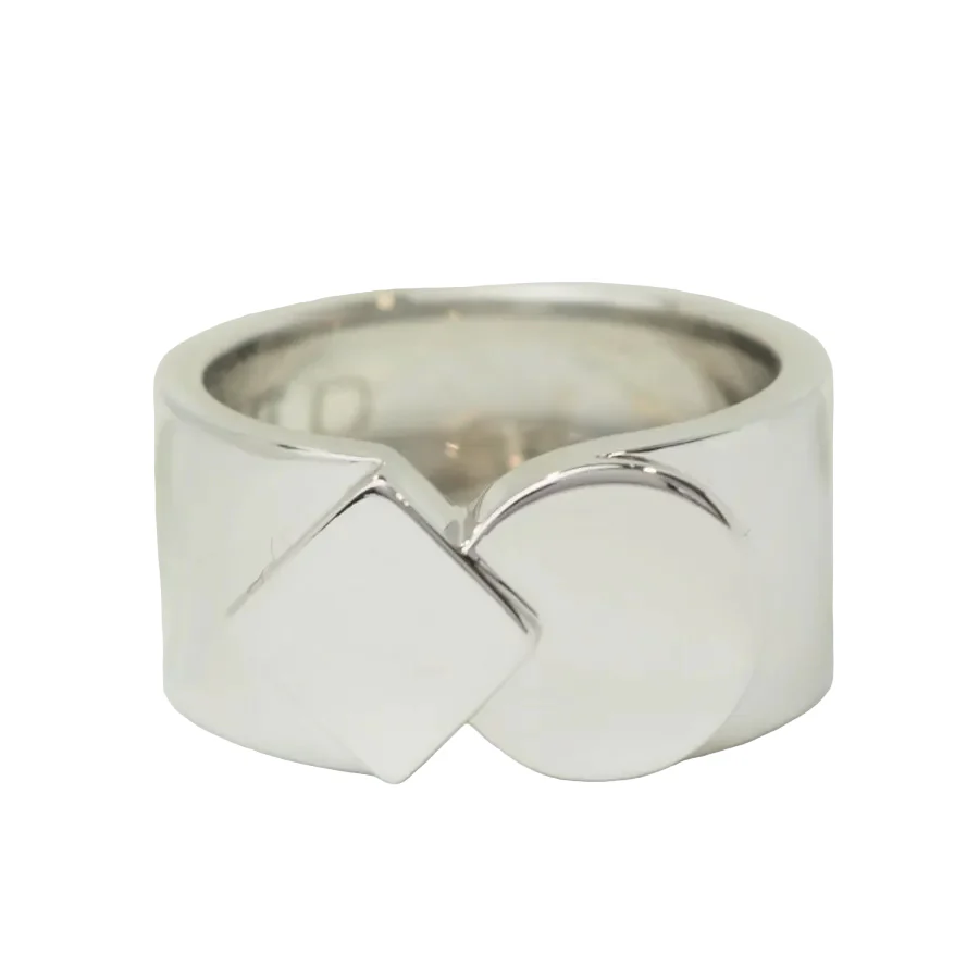 Bague Bandeau FRED "Fredkiss" en or blanc