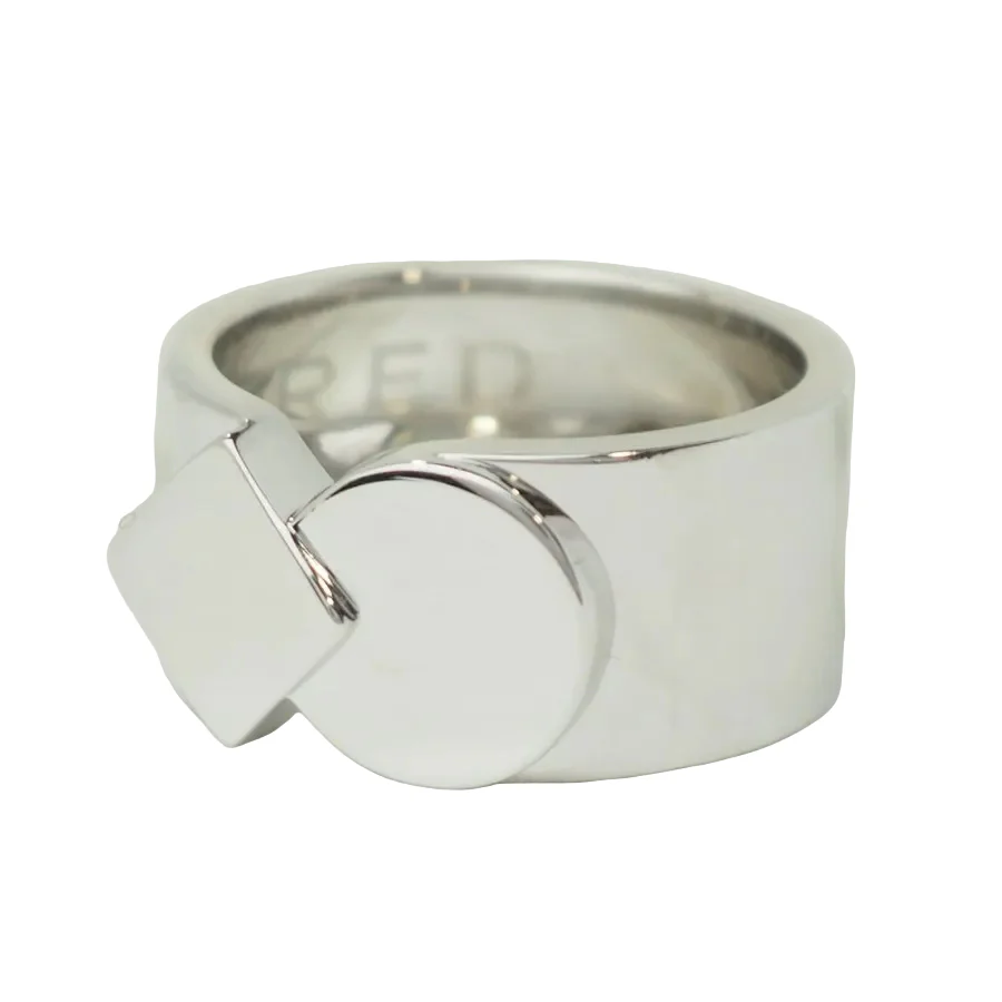 Bague Bandeau FRED "Fredkiss" en or blanc - Image 3