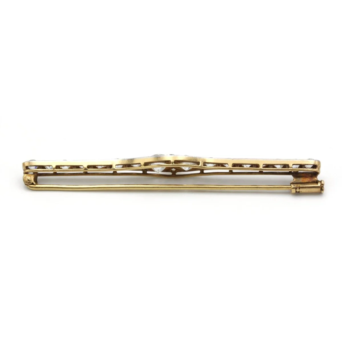 Broche - Or, Platine & Diamants - Image 2