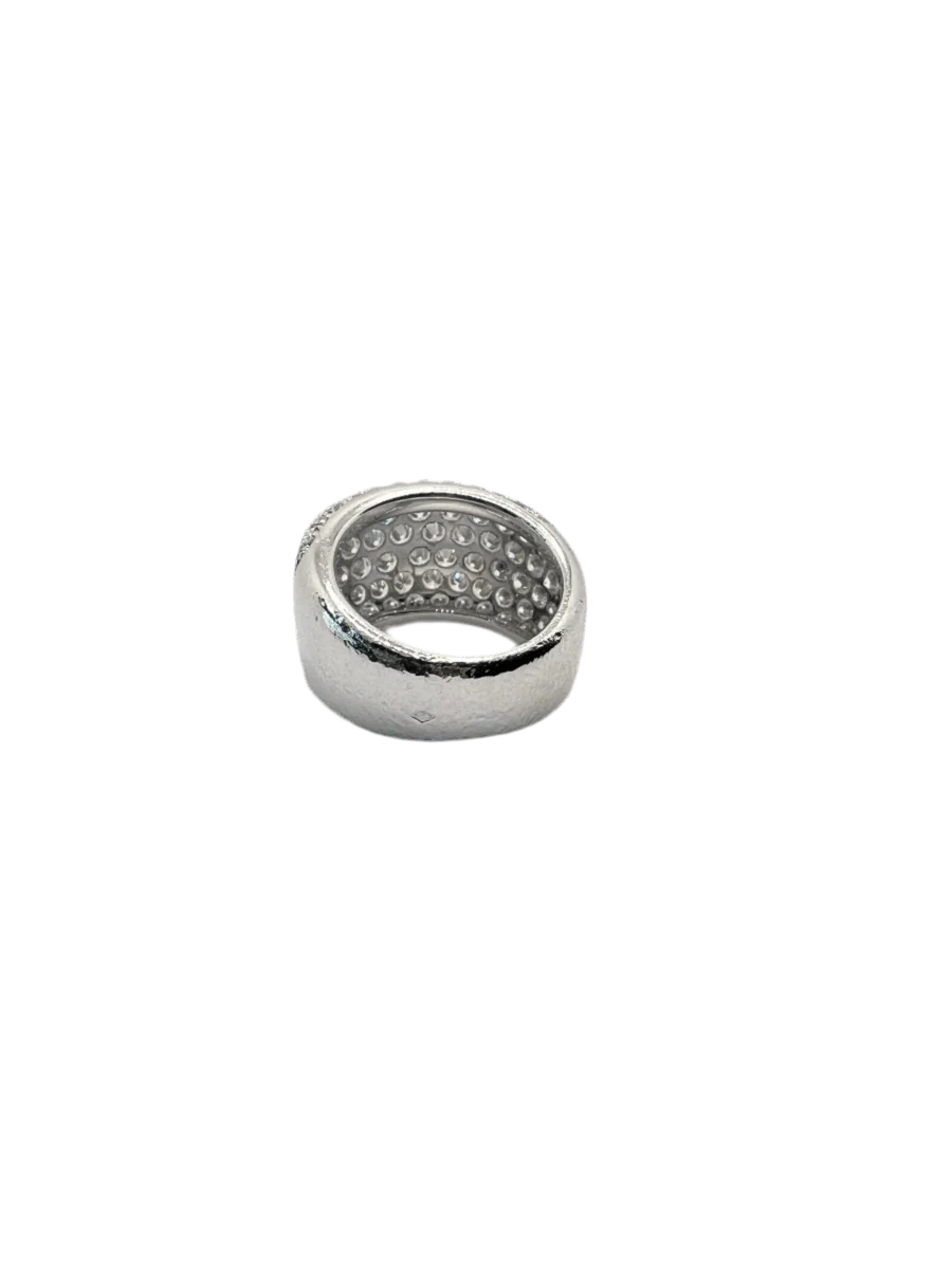 Bague Dôme CARTIER en or blanc et diamants - Image 3