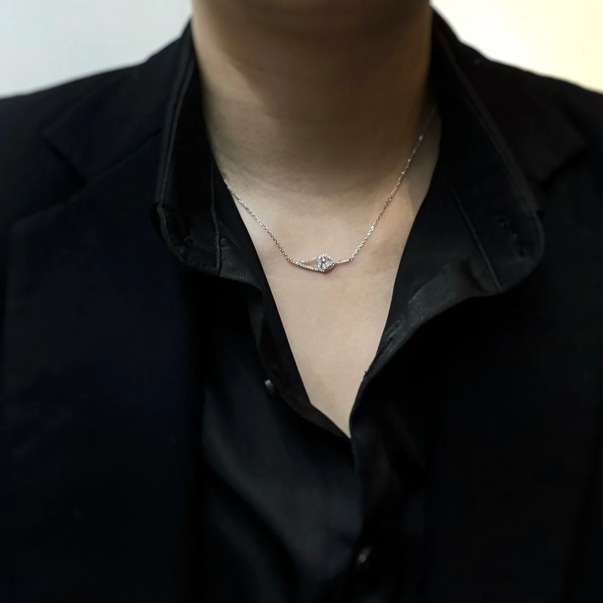Collier Entourage Coeur - MESSIKA - Image 3