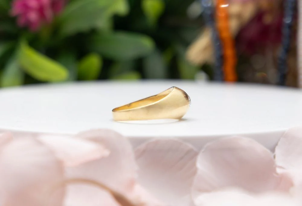 Bague Chevalière Diamant - Image 4