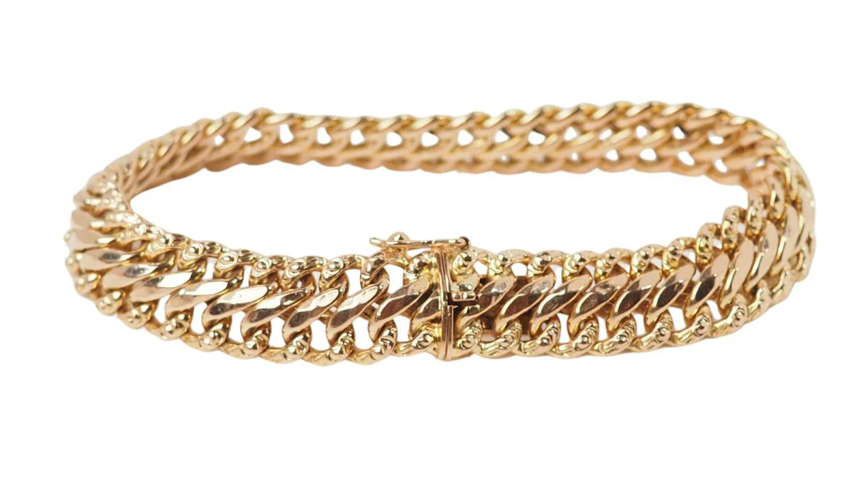 Bracelet Maille en or jaune - Image 3