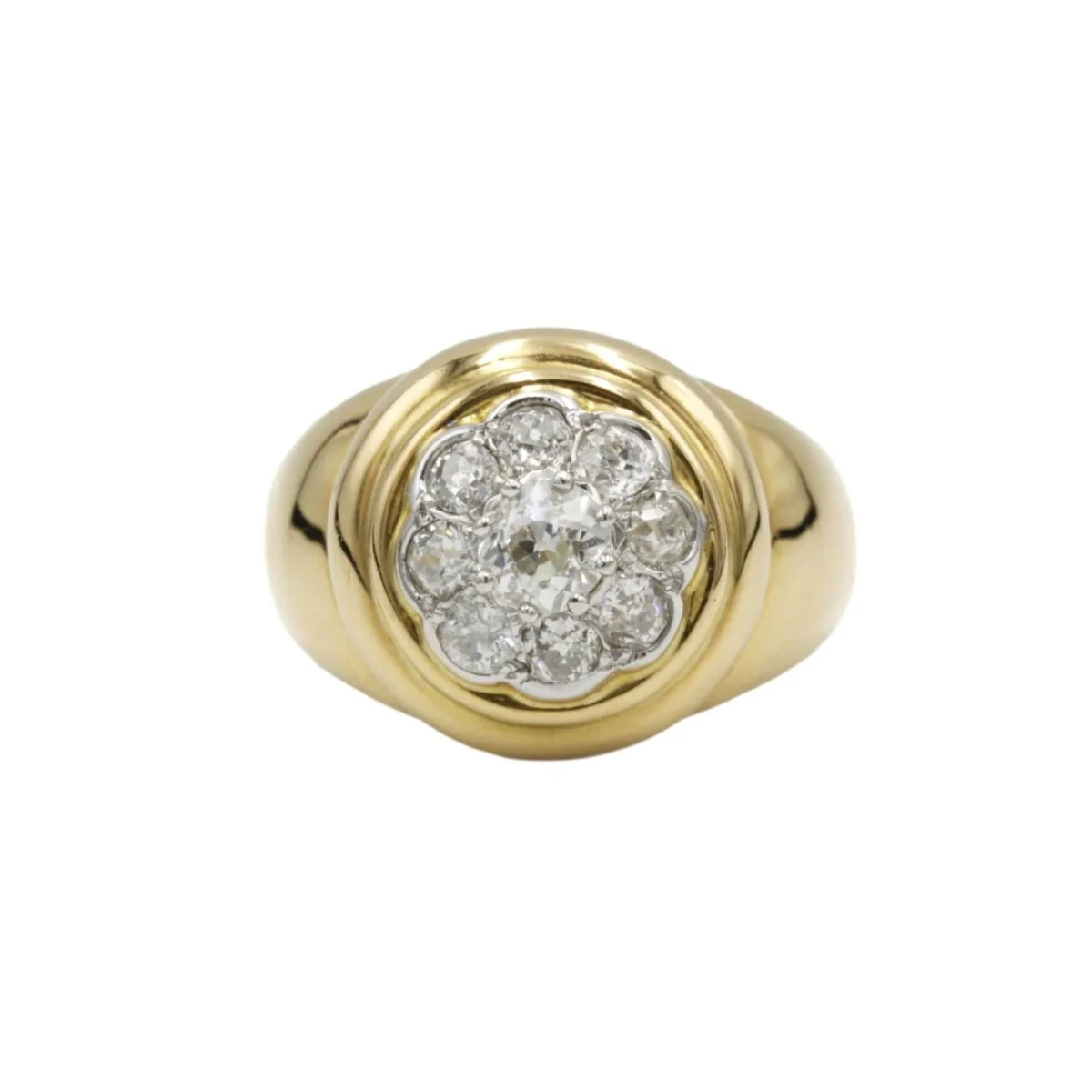 Bague - Or et diamants
