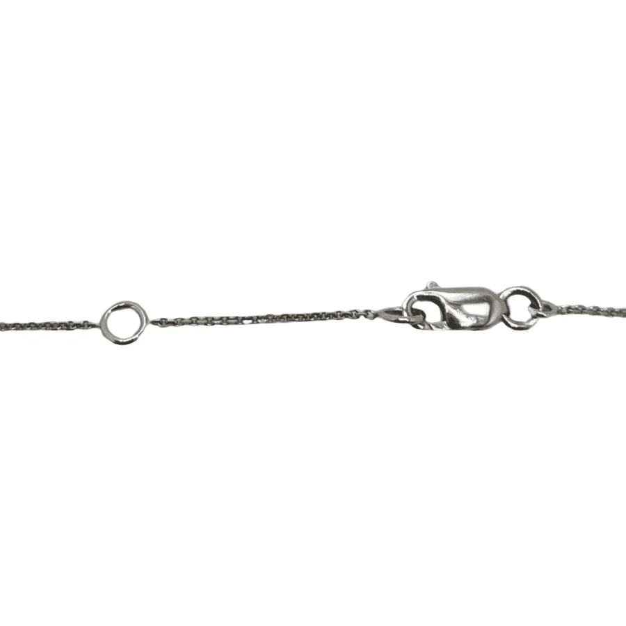Collier Pendentif en or blanc et diamants - Image 3